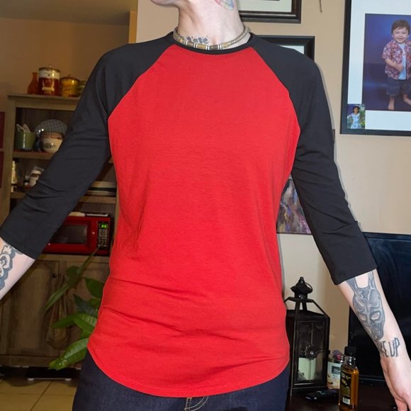 Lularoe Randy Size Small S Baseball‎ Shirt - Picture 1 of 3